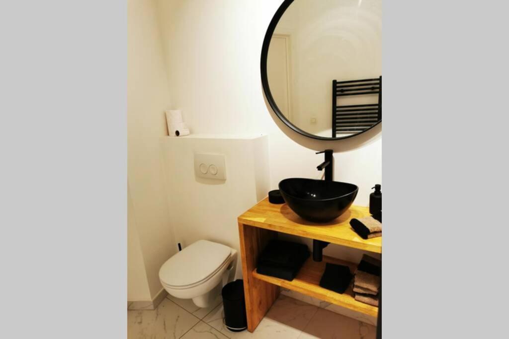 De Flat - Licht En Luxueus Appartement Bij Het Zuid 安特卫普 外观 照片