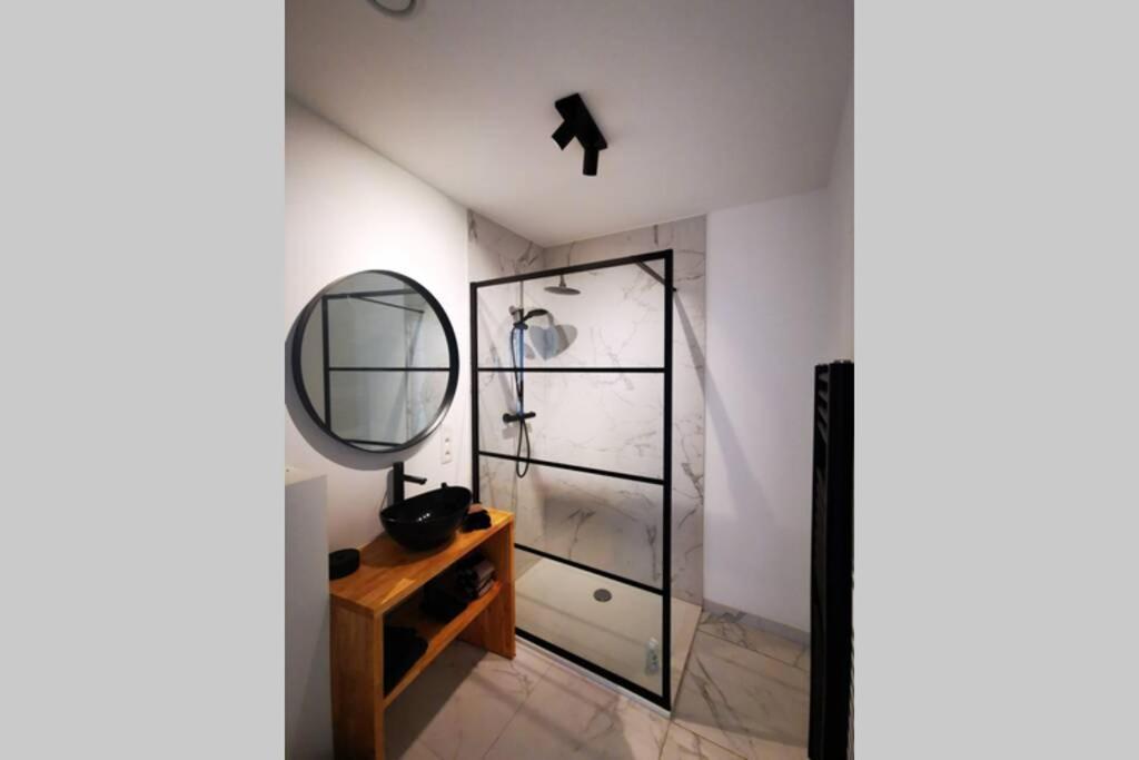 De Flat - Licht En Luxueus Appartement Bij Het Zuid 安特卫普 外观 照片