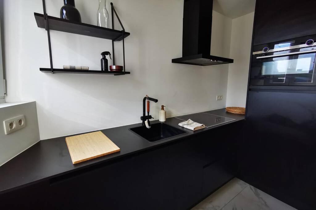 De Flat - Licht En Luxueus Appartement Bij Het Zuid 安特卫普 外观 照片
