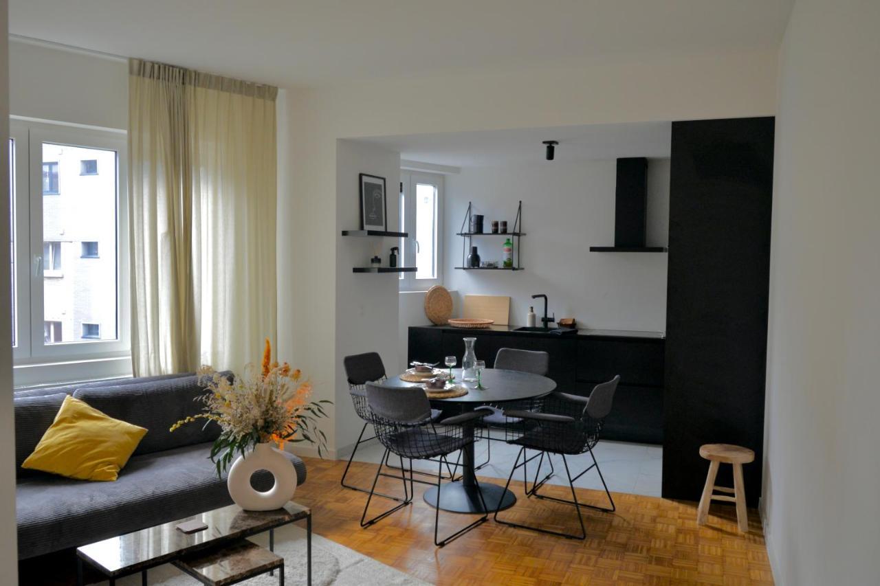 De Flat - Licht En Luxueus Appartement Bij Het Zuid 安特卫普 外观 照片